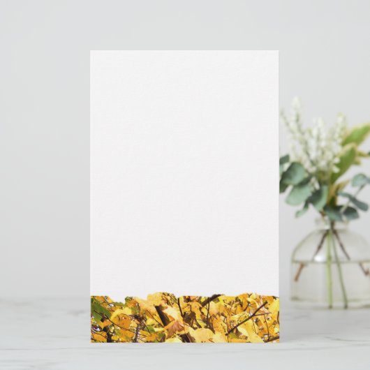 紅葉 便箋 (スタンド正面)