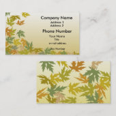 紅葉 名刺 (正面/裏面)