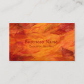 「紅葉」名刺 名刺 (正面)