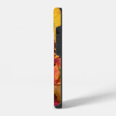 紅葉 名前またはテキストのカスタマイズ iPhoneケース (左側面)