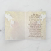 紅葉、感謝詩 カード (内部)