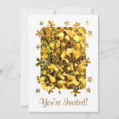 紅葉 招待状 (正面)