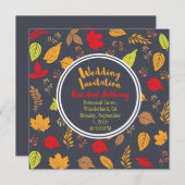 紅葉 招待状 (正面/裏面)