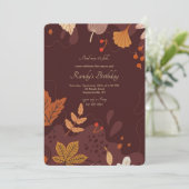 紅葉 招待状 (スタンド正面)