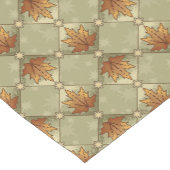 紅葉(星付きダイヤモンドパターン) ショートテーブルランナー (コーナー)