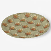 紅葉(星付きダイヤモンドパターン) ペーパープレート (アングル)