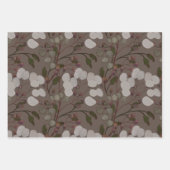 紅葉、果実および葉 ラッピングペーパーシート (正面3)