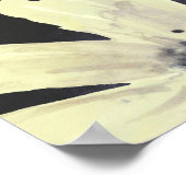 紅葉、果実：水彩パターン。 ポスター (角)