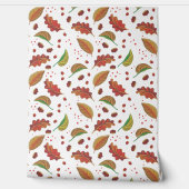 紅葉、栗、ヘーゼルナッツ、ベリーの秋 壁紙 (ほどく)