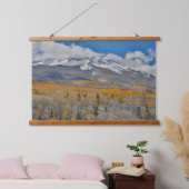 紅葉《植物》アスペンと |コロラド州，ロッキー山脈 吊り下げ型タペストリー (寝室)