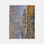 紅葉《植物》アスペンキーブラーパス フリースブランケット (正面)