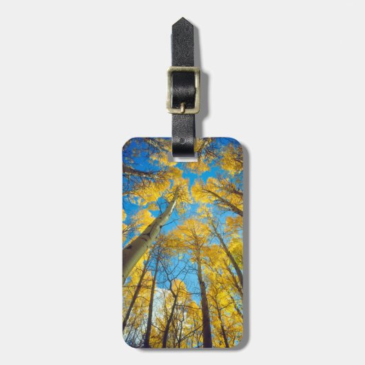 紅葉《植物》アスペンツリー2 ラゲッジタグ (正面縦)