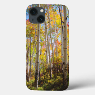紅葉《植物》アスペンツリー5 iPhone 13ケース