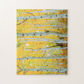 紅葉《植物》アスペン木1 ジグソーパズル (縦)