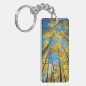 紅葉《植物》アスペン木2 キーホルダー (正面左)