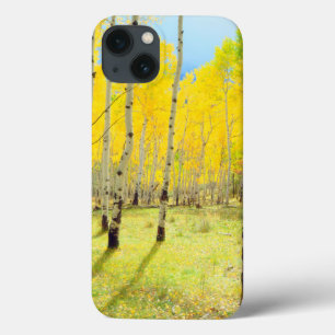 紅葉《植物》アスペン樹4 iPhone 13ケース