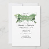 紅葉。熱帯バチェロレッテ 招待状 (正面)