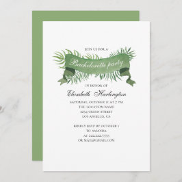 紅葉。熱帯バチェロレッテ 招待状