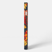 紅葉 秋の葉っぱ カー iphone 13 カバー (左側面)