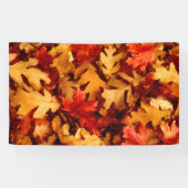 紅葉-秋色 横断幕 (横)