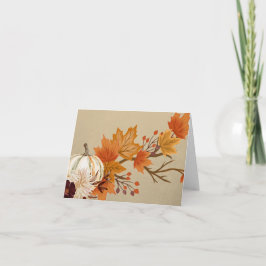 紅葉 空白の カード