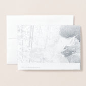 紅葉 箔カード (裏面封筒付き)