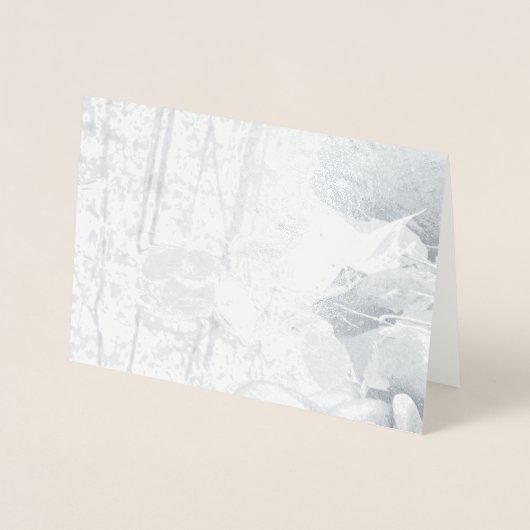 紅葉 箔カード (正面)