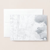 紅葉 箔カード (封筒付き正面)