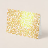 紅葉 箔カード (正面)