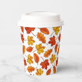 紅葉 紙コップ (左)