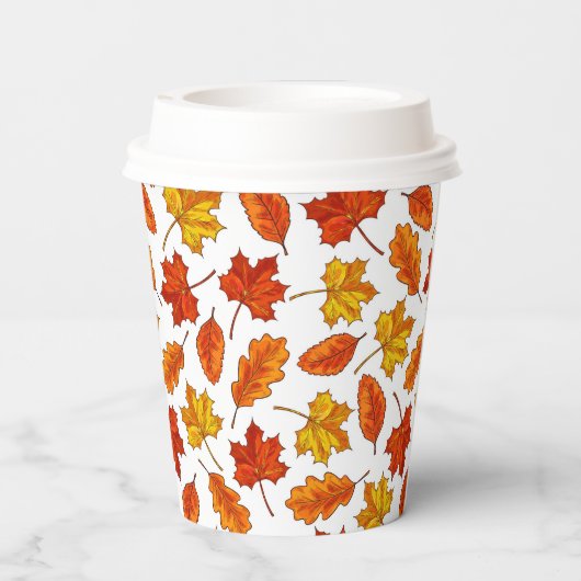 紅葉 紙コップ (裏面)