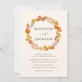 紅葉 | 結婚式招待状 招待状 (正面)