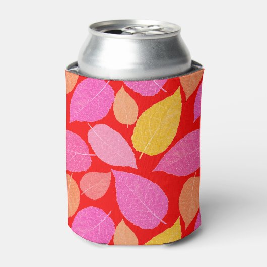 紅葉。 缶クーラー (缶正面)