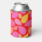 紅葉。 缶クーラー (缶裏面)