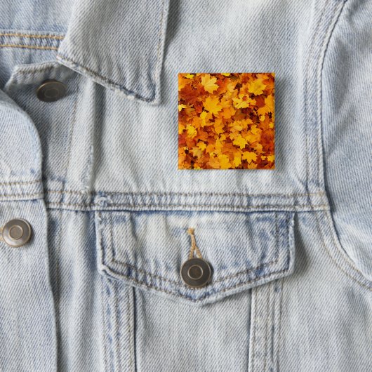 紅葉 缶バッジ (インサイチュ)