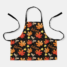 紅葉 落葉 秋 エプロン