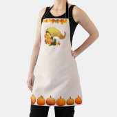 紅葉、豊満の角とカボチャ エプロン (インサイチュ)