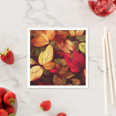 紅葉 鮮やか スタンダードカクテルナプキン (インサイチュ)