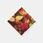 紅葉 鮮やか スタンダードカクテルナプキン (角)