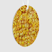 紅葉、黄金色 オーナメント (正面)
