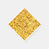 紅葉、黄金色 スタンダードカクテルナプキン (角)