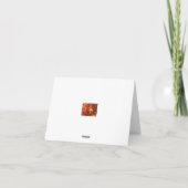 紅葉- 1 カード (裏面)