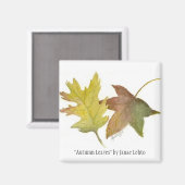 「紅葉」by Janae Lehto マグネット (正面/裏面)