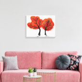 紅葉- Canvas Print キャンバスプリント (インサイチュ (リビング))