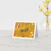 「紅葉」NOTECARD(PHTOG) カード (黄色い花)