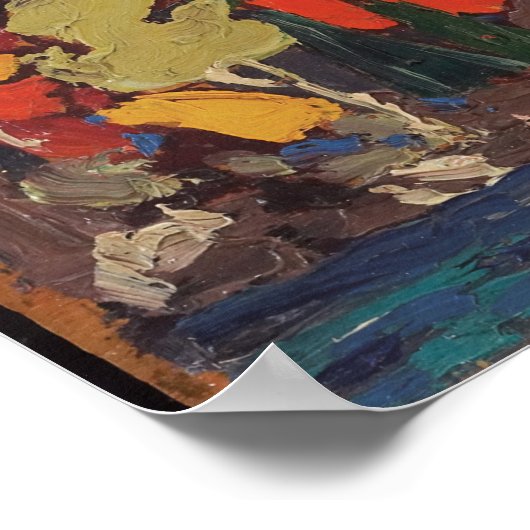 紅葉 – Tom Thomson ポスター (角)