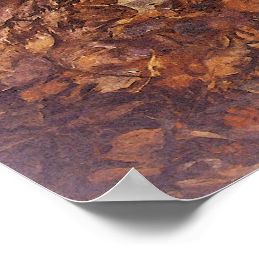 紅葉by John Everett Millais ポスター (角)