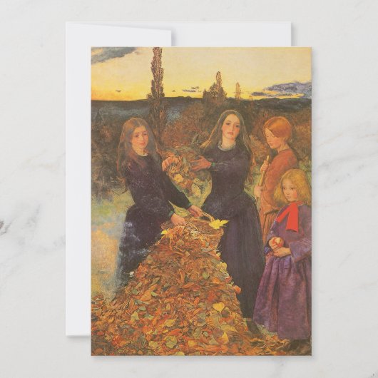 紅葉by Sir John Everett Millais (正面)