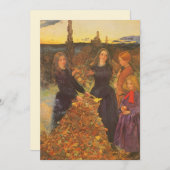 紅葉by Sir John Everett Millais (正面/裏面)