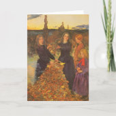 紅葉by Sir John Everett Millais カード (正面)